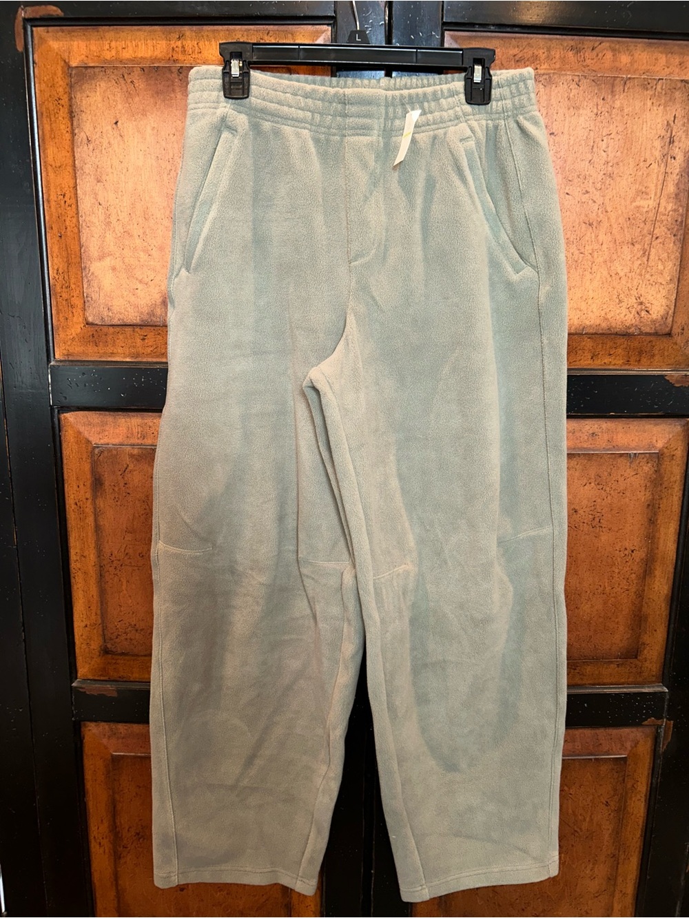 aerie Sage Green Fleece Joggers